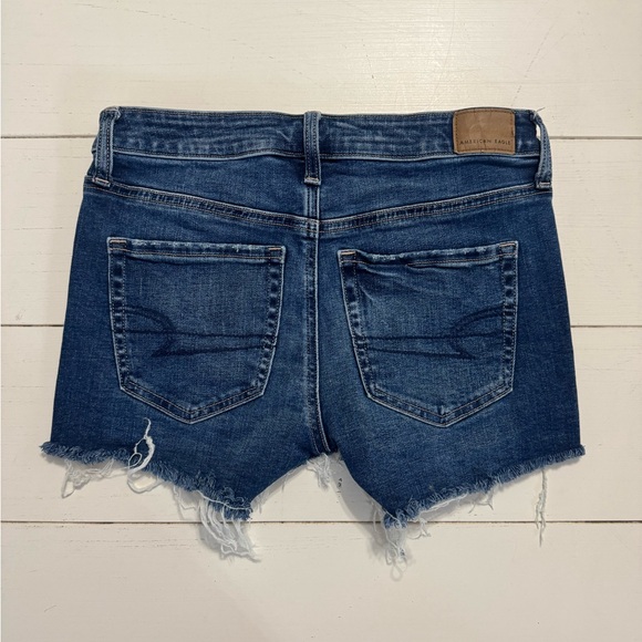 American Eagle Midi Jean Shorts - Picture 3 of 5